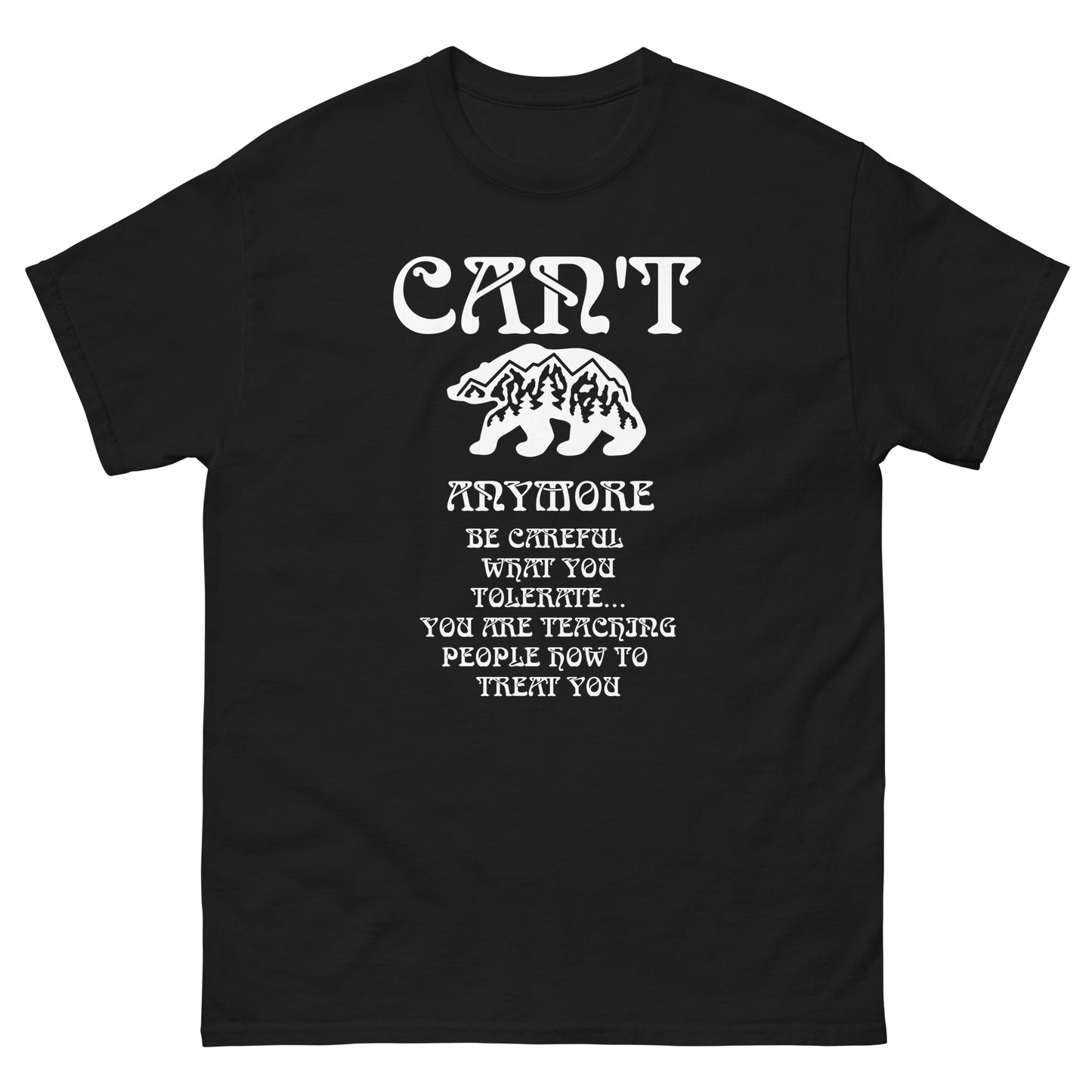 Men's classic tee "Can't Bear Anymore"