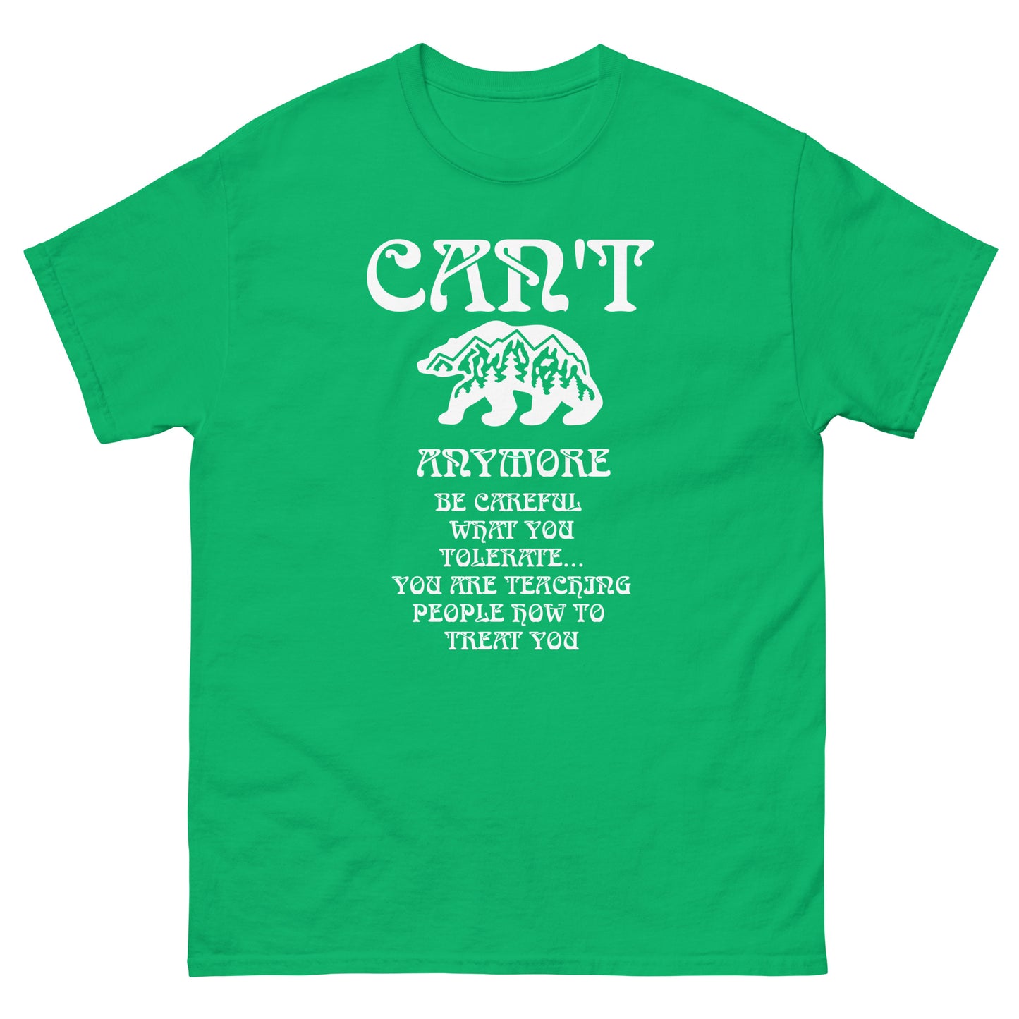 Men's classic tee "Can't Bear Anymore"